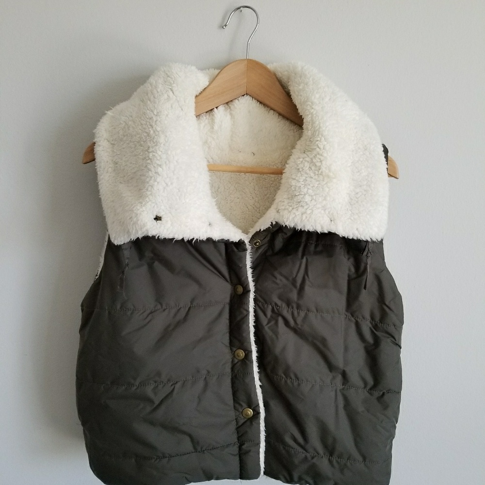 Warm fleece vest