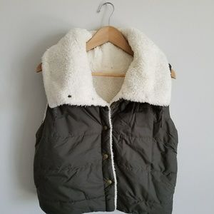 Warm fleece vest