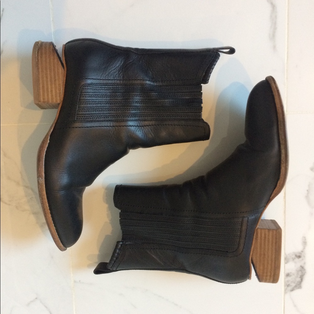 Alexander Wang Leather Anouck Chelsea Boots 38