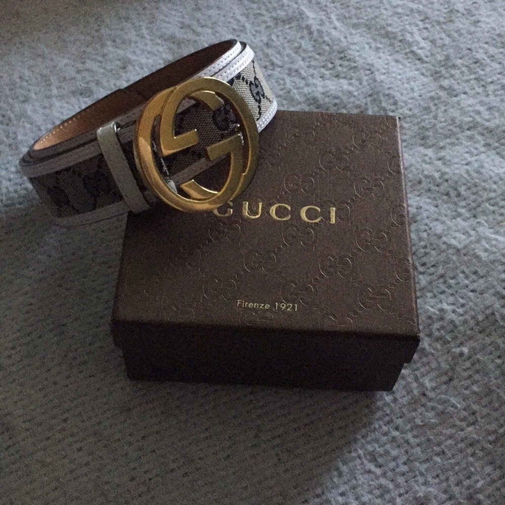 Gucci belt size 32 waist