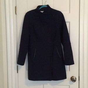 Calvin Klein Navy Coat