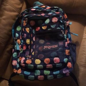 Jansport full size bookbag with laptop pouch