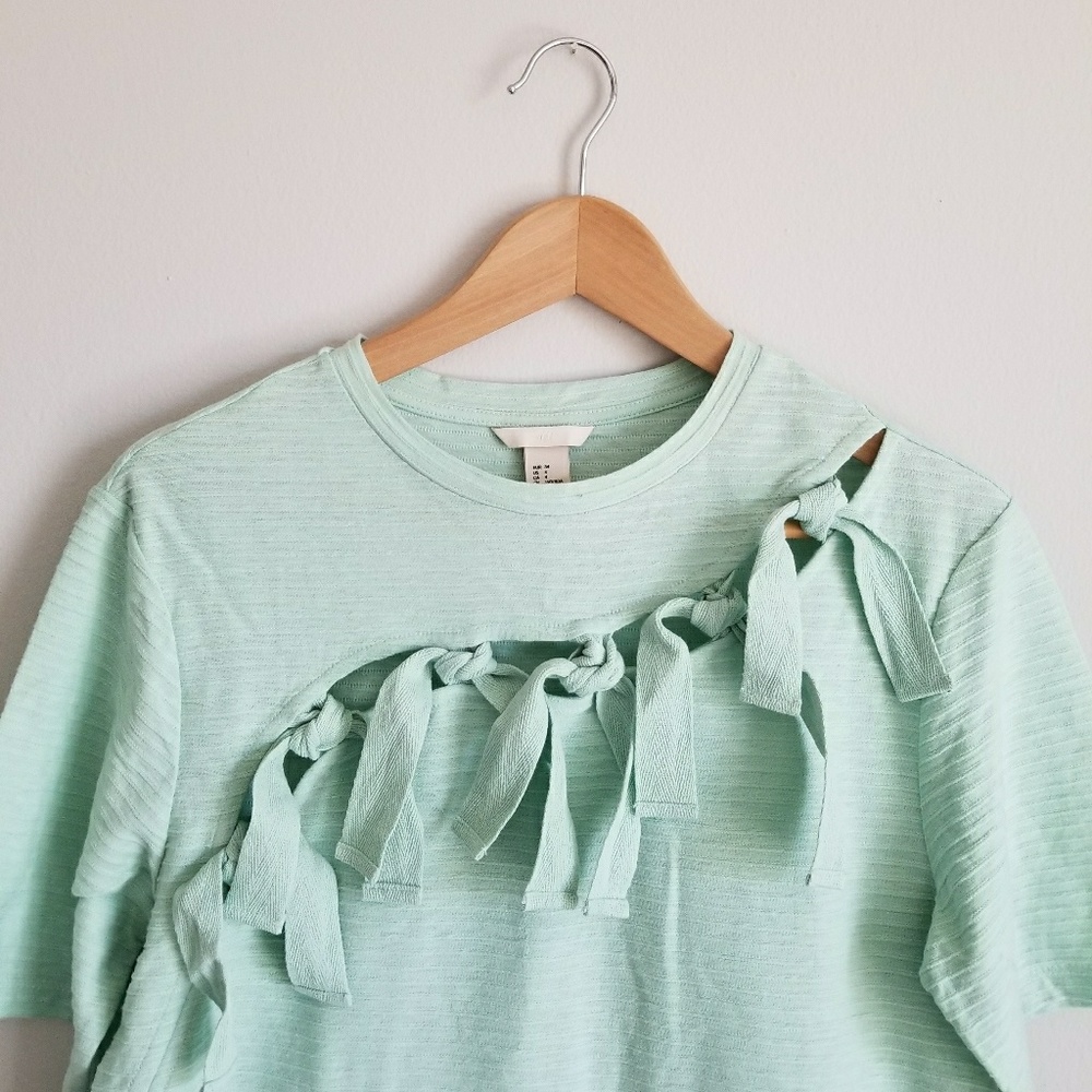 H&M green dress - Picture 3 of 4
