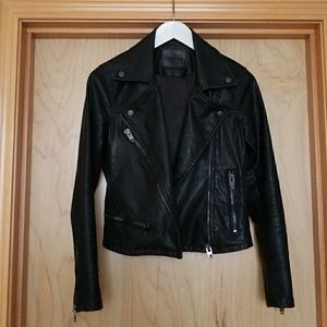 Blank NYC Black Faux Leather Jacket