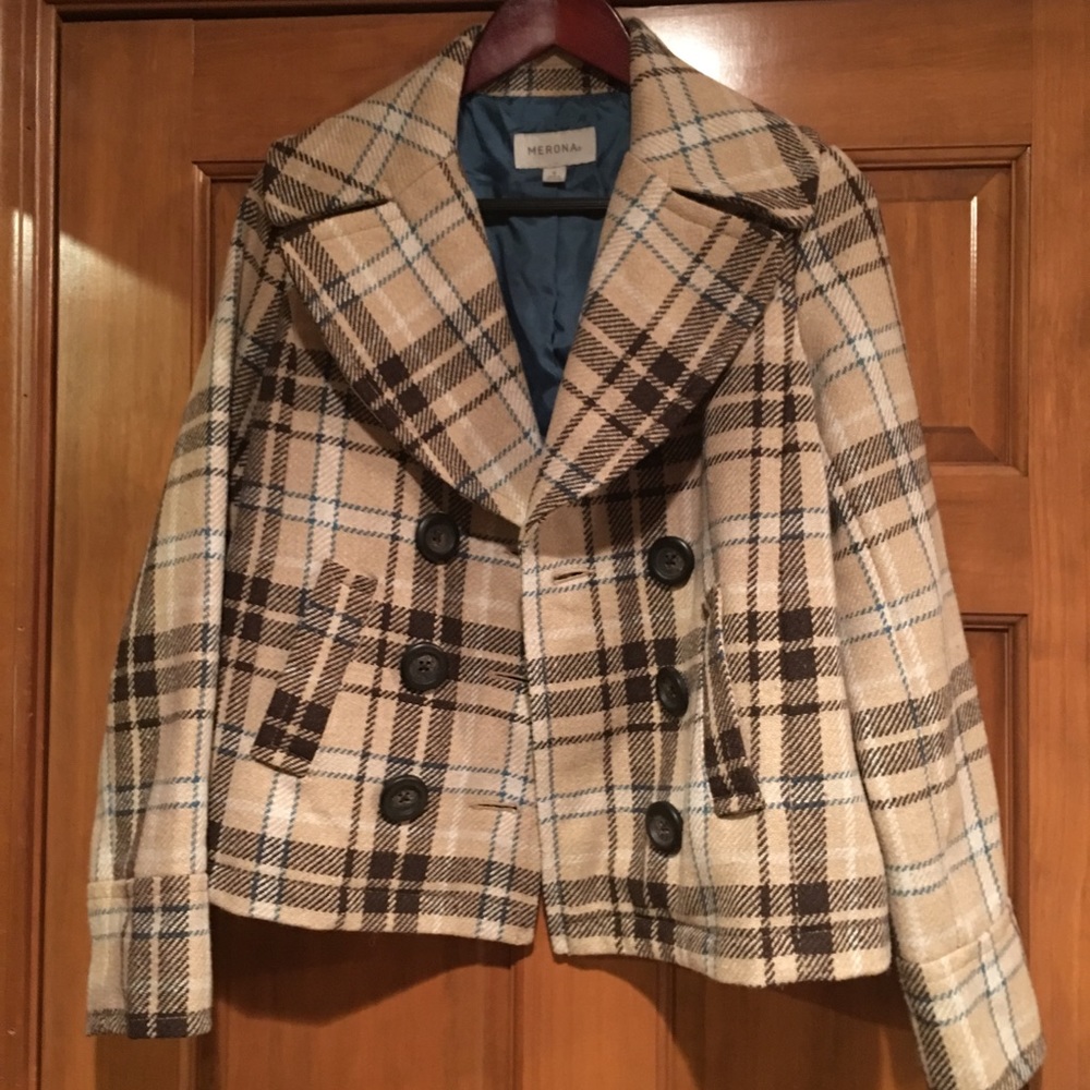 Target Brand Plaid Coat