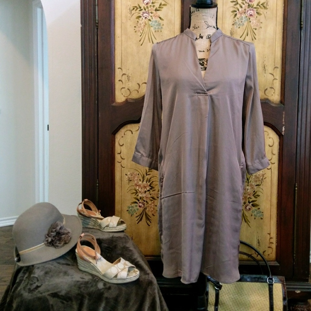 MNG Satin Dress, NWT!