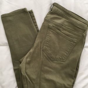 Old Navy Rockstar Jean in Olive