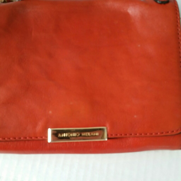 Antonio Melani Burnt Orange Genuine Leather Small - Picture 2 of 8