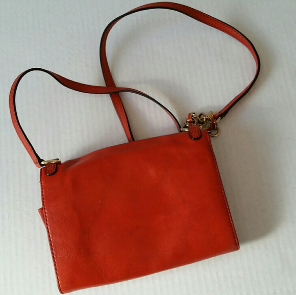 Antonio Melani Burnt Orange Genuine Leather Small - Picture 4 of 8