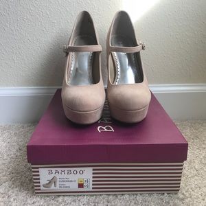 Bamboo Luscious Mary Jane Pump