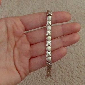 Sterling Silver XOXO Bracelet