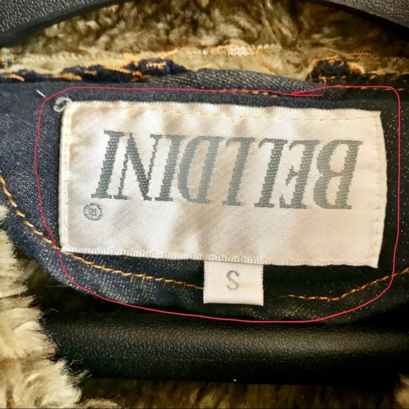 🌟UNIQUE VINTAGE BELLIDNI FAUX FUR JACKET🌟 - Picture 3 of 7