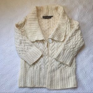 Celtic Style Cable Knit Sweater