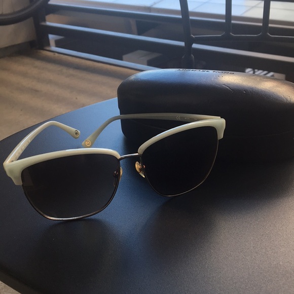 Michael Kors Griffin sunglasses in pale blue