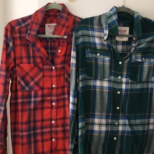 ✨SALE 2 for 1 ⚡️Mossimo Flannel Button Ups, Target