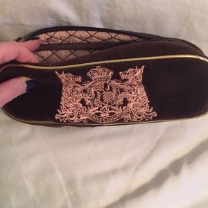 Juicy Couture cosmetic bag. Never used