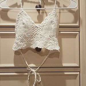 Crochet crop top