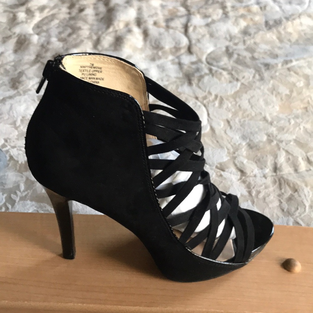 Women's Nine West Black Heels