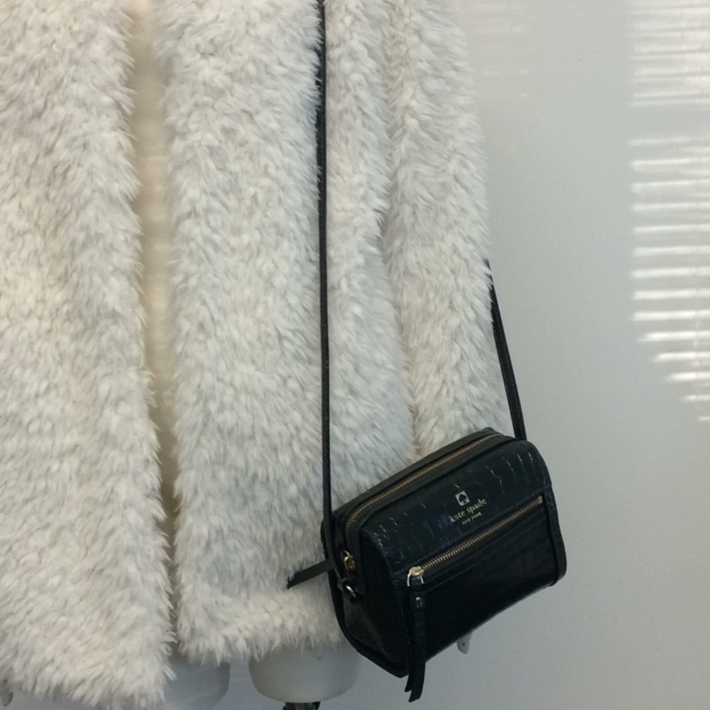 Kate Spade faux croc bag