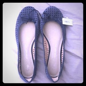 Gap Blue Leather flats