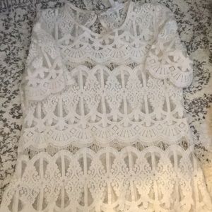 BCBG Lace Blouse