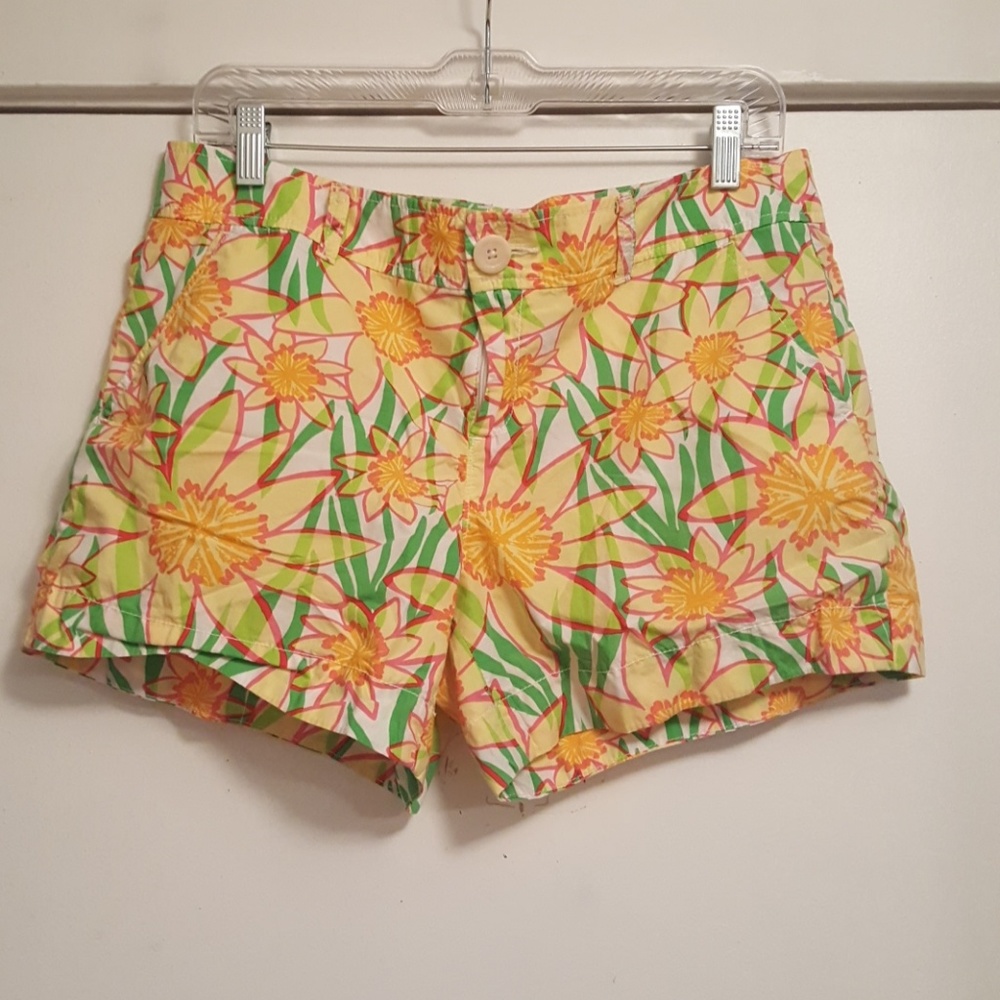 Lilly Pulitzer Callahan Shorts - Floral - Size 10