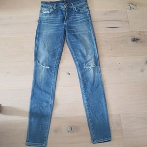 New Citizens of Humanity high rise rocket jeans