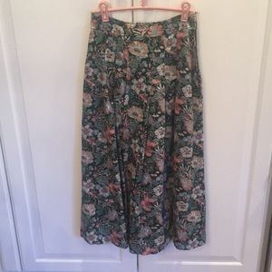 Vintage Cacharel high waisted floral skirt
