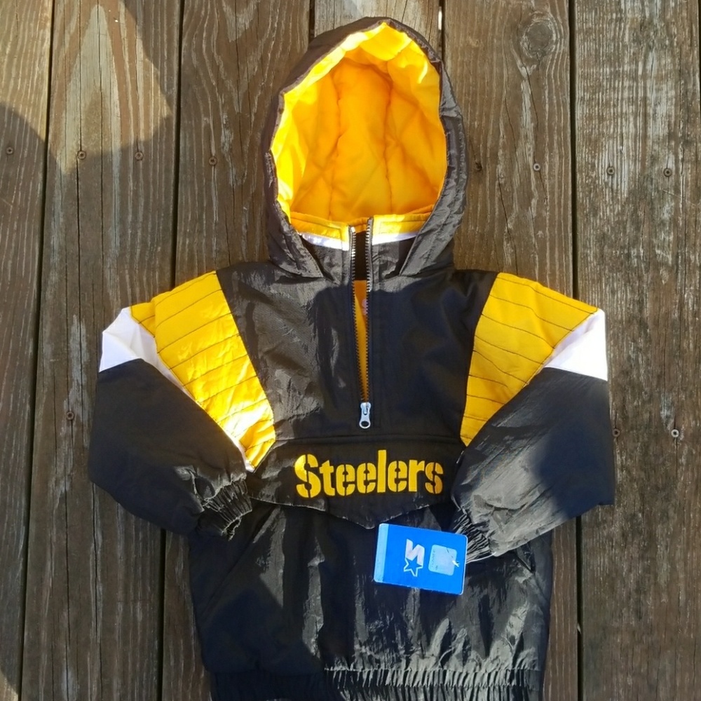 Nwt boys Starter Steelers coat