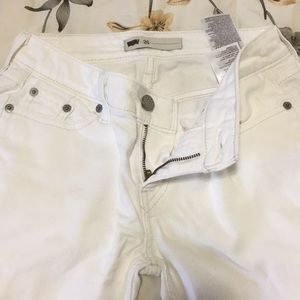 White Levi Jeans