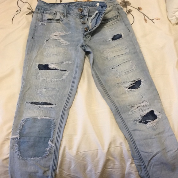 American Eagle High-waist Jeans . Style : TOMGIRL - Picture 5 of 8