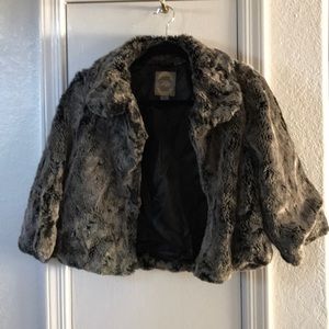 Fuax fur coat