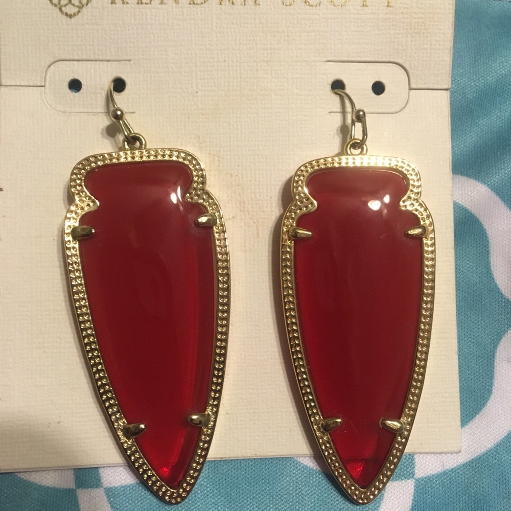 Kendra Scott Translucent Red Skylar's