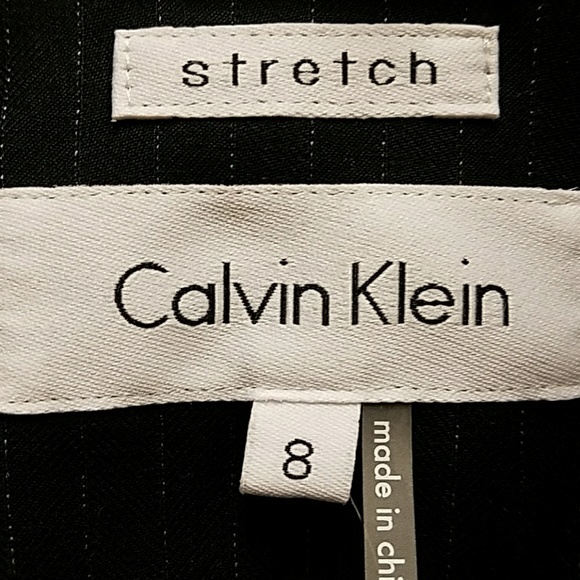 NWT Calvin Klein pin stripe blazer - Picture 7 of 8