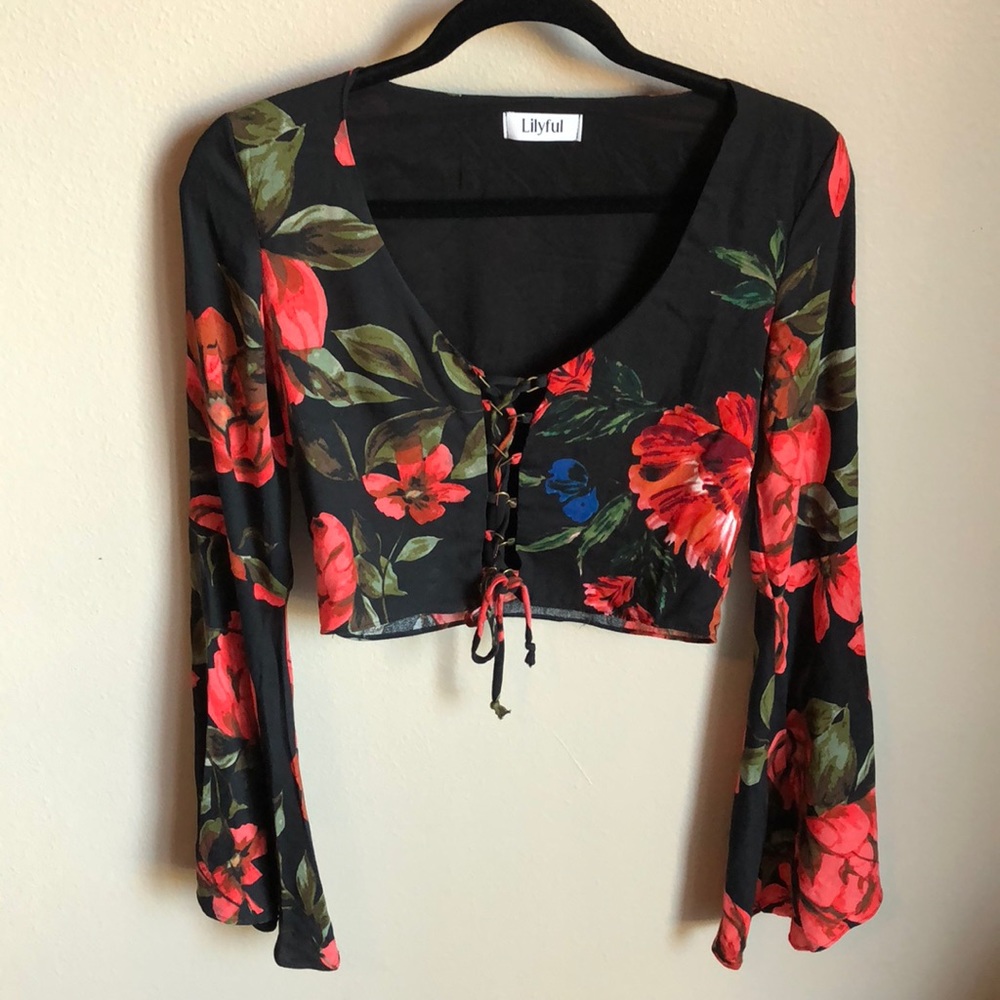 Floral Crop Top