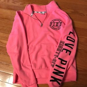 VS Pink zip up hoodie