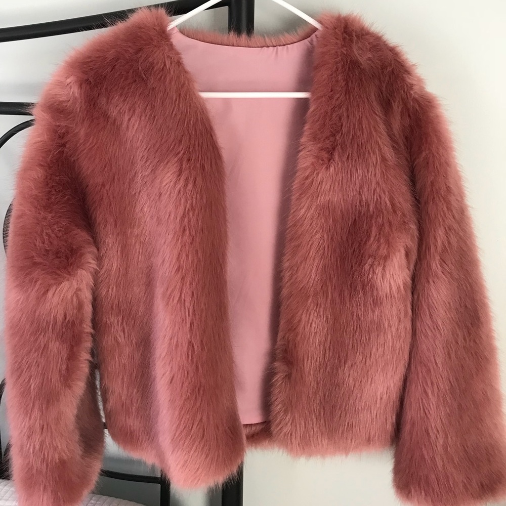 Stylenanda faux Fur coat