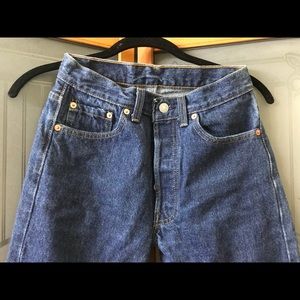 Rare Vintage Levi's 501 Button-fly Denim Jeans