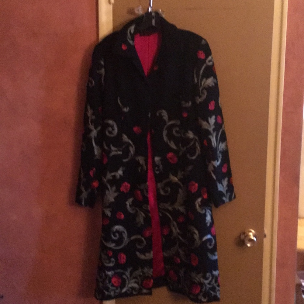 Beyond Stunning Long  Jacket By Peggy Jenning