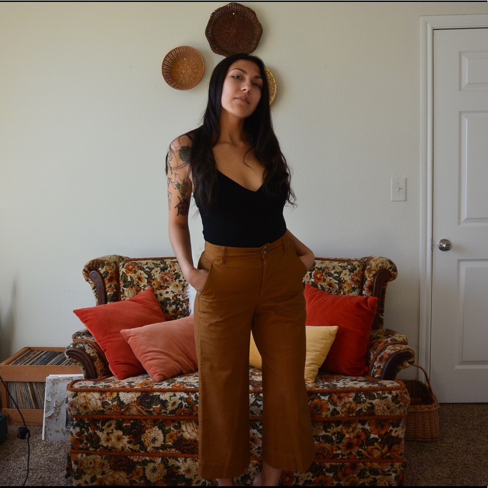 Madewell crop pants