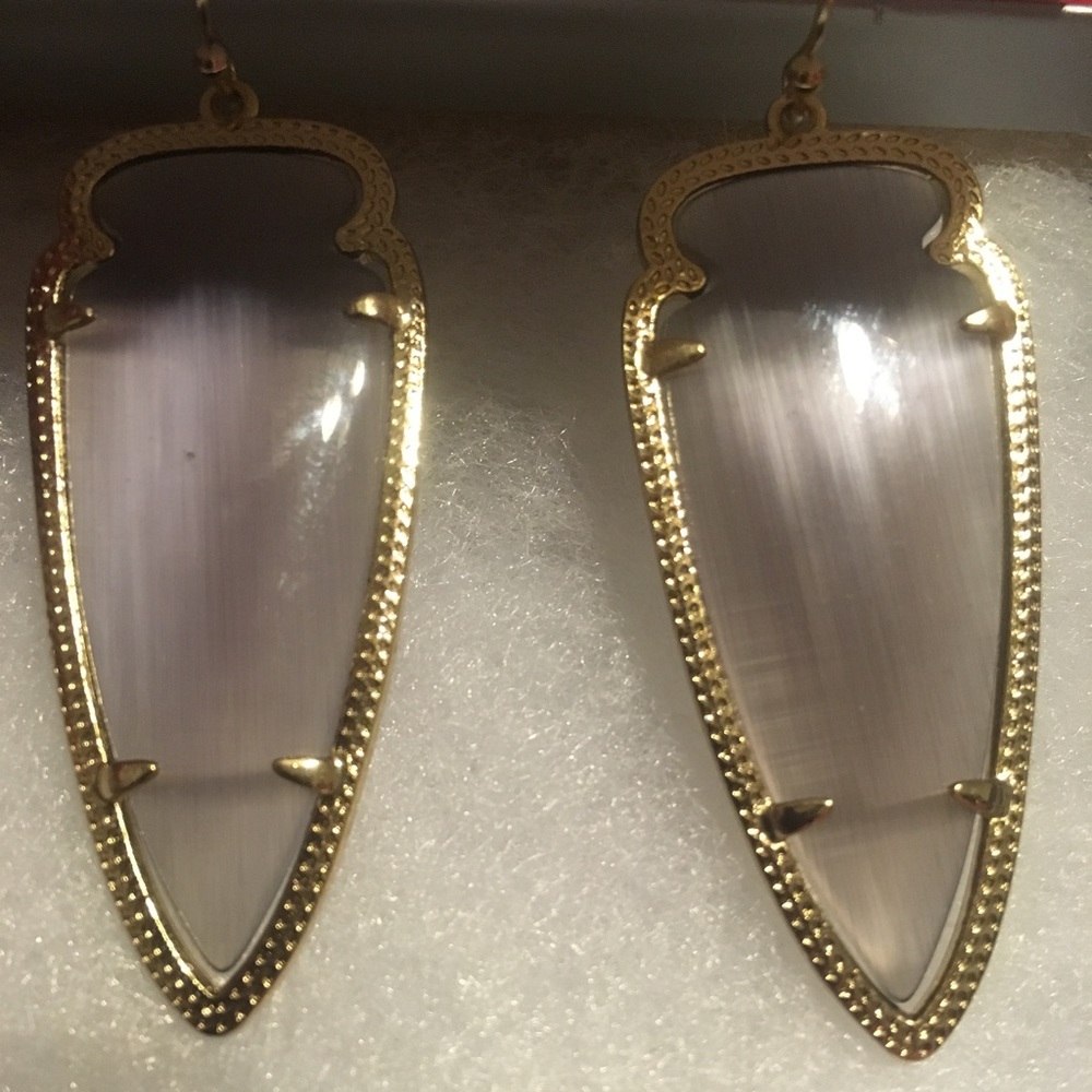 Kendra Scott Dark Grey Cat's Eye Skylar's