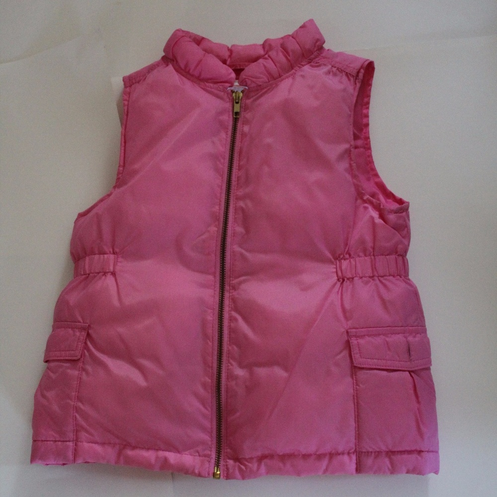 Girls size 7-8 pink Gymboree Puffer vest