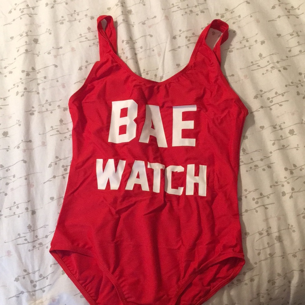 Bae watch one piece swim suit