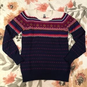 Old Navy Fair Isle Sweater
