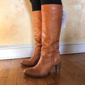 FRYE Sabrina braided boot