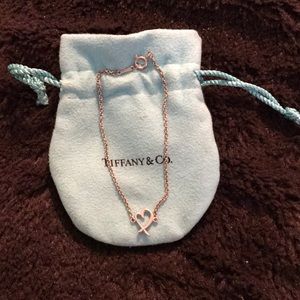 Tiffany loving heart bracelet