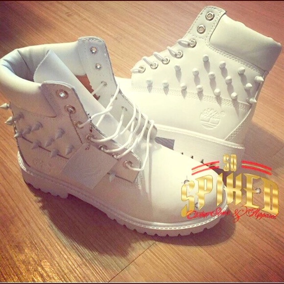 white timberland shoes