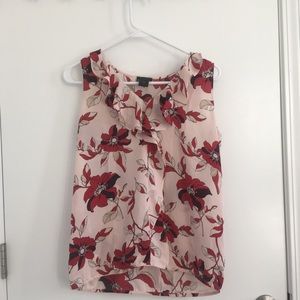 Ann Taylor floral blouse