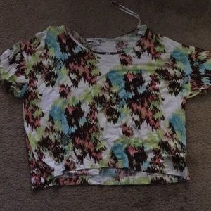 Patterned crop top
