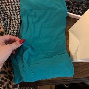 Luluroe teal leggings